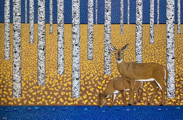 Mother, acrylic on canvas, 40"x60", $4200 unframed
